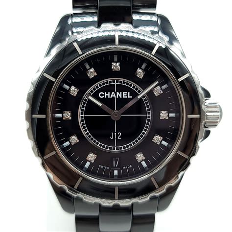 chanel j12 black ceramic|chanel j12 serial number.